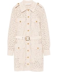 Zimmermann - Delicate Lace Mini Dress - Lyst