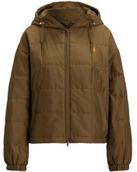 Polo Ralph Lauren - キルティング フーデッドジャケット - Lyst