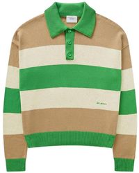 Axel Arigato - Marine Striped Polo Shirt - Lyst