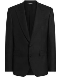 Dolce & Gabbana - Sicilia Light Single-Breasted Viscose Jacket - Lyst