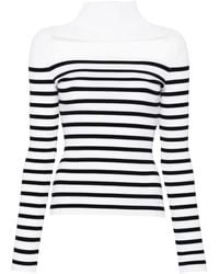 Jean Paul Gaultier - Jersey Marinière a rayas - Lyst