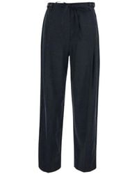 Tela - Pantalon Plissé À Taille Nouée - Lyst