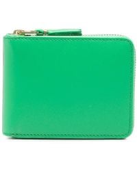 Comme des Garçons - Zip-Around Leather Wallet - Lyst