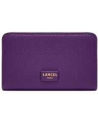 Lancel - Portefeuille Zippé - Lyst