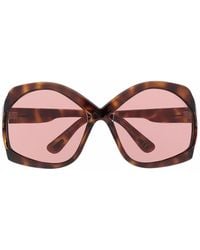 Tom Ford - Oversize-Frame Sunglasses - Lyst