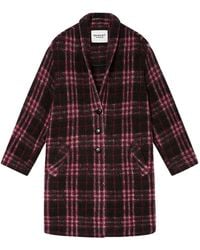 Isabel Marant - Gabriel チェック シングルコート - Lyst