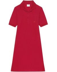 Courreges - Polo-Collar Mini Dress - Lyst