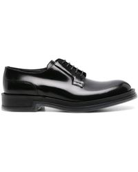 Alexander McQueen - Float Leather Derby Shoes - Lyst