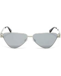 Palm Angels - Fontana Geometric-Frame Sunglasses - Lyst