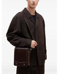 Lemaire - Ransel Leather Satchel Bag - Lyst