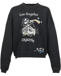 PALY - Mythss Distressed Graphic-Print Sweatshirt - Lyst