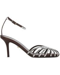 ALEVI - Penelope Xtal Crystal-Embellished Sandals - Lyst