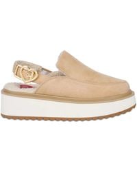 Love Moschino - Heart-Buckle Platform Mules - Lyst