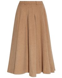 By Malene Birger - Jupe Mi-Longue À Design Plissé - Lyst