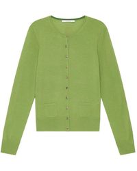 Maliparmi - Round-Neck Buttoned Cardigan - Lyst