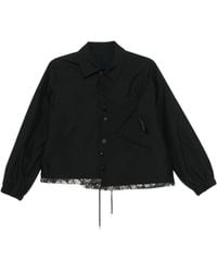 Undercover - Floral Trim Jacket - Lyst