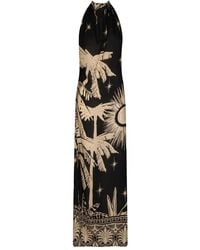 Johanna Ortiz - Musical Flower Printed Maxi Dress - Lyst