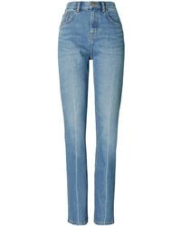 Tory Burch - Vaqueros Rectos De Talle Medio - Lyst