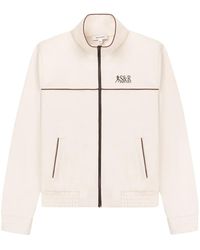 Sporty & Rich - Action Logo-Print Track Jacket - Lyst