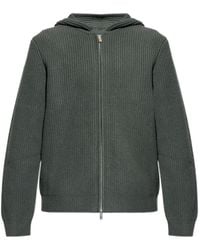 Samsøe & Samsøe - Hoodie En Maille Saisak À Fermeture Zippée - Lyst