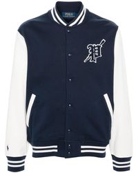 Polo Ralph Lauren - Logo-patch Jersey Jacket - Lyst