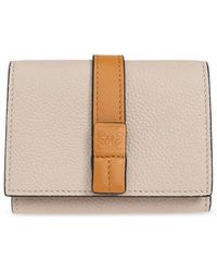 Loewe - Logo-Embossed Leather Wallet - Lyst