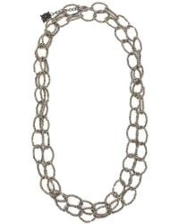 Panicale - Collier Multi-Rangs À Perles - Lyst