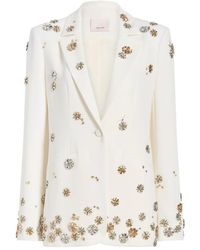 Cinq À Sept - Tumbling Flowers Karlie Blazer - Lyst