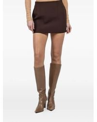 Wardrobe NYC - Zip-Fastening Mini Skirt - Lyst