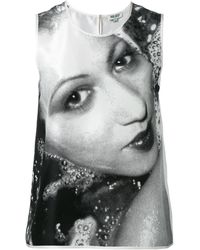 KENZO - Pat Cleveland Silk Top - Lyst