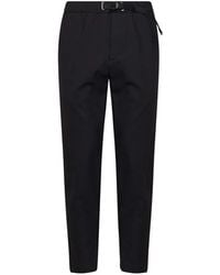 White Sand - Belted Tapered Trousers - Lyst