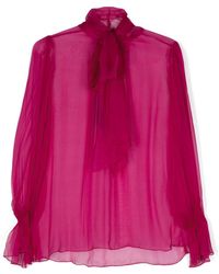 Nissa - Silk Blouse - Lyst