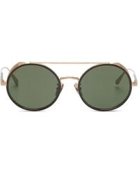 Linda Farrow - Baret Round-Frame Sunglasses - Lyst