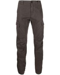 C.P. Company - Stretch-cotton Cargo Trousers - Lyst