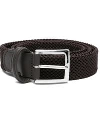 Kiton - Cintura Intrecciata - Lyst