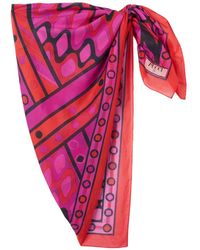 PUCCI - Vivara-Print Cotton Sarong - Lyst