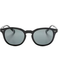 Polo Ralph Lauren - Tortoiseshell Round-frame Sunglasses - Lyst