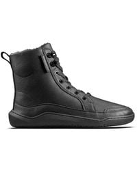 Vivobarefoot - Gobi Grained-Leather Boots - Lyst