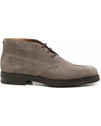 Ferragamo - Suede Desert Boots - Lyst