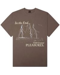 Pleasures - T-Shirt En Coton À Imprimé Graphique - Lyst