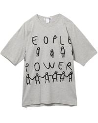 Comme des Garçons - Graphic-Print T-Shirt - Lyst