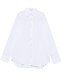 THE NINA STUDIO - Buttoned Tie-Fastening Shirt - Lyst