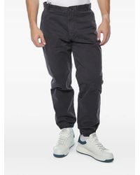 ARMANI EXCHANGE - Elasticated-Cuff Trousers - Lyst