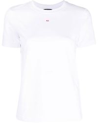DIESEL - T-Shirt mit Stehkragen - Lyst