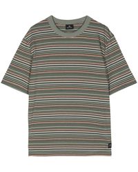 PS by Paul Smith - Gestreiftes T-Shirt - Lyst