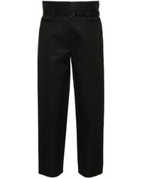 IRO - Valenti Belted Cotton Trousers - Lyst