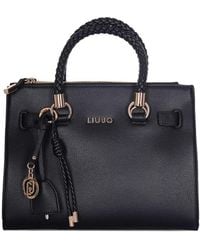 Liu Jo - Medium Braided-Handle Tote Bag - Lyst