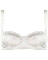 Dolce & Gabbana - Satin Balconette Bra - Lyst