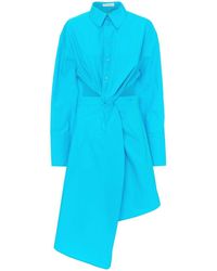 JW Anderson - Twisted Cut-out Shirt Dress - Lyst