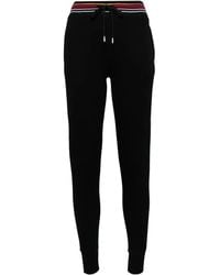Paul Smith - Striped-Waistband Skinny-Cut Trousers - Lyst
